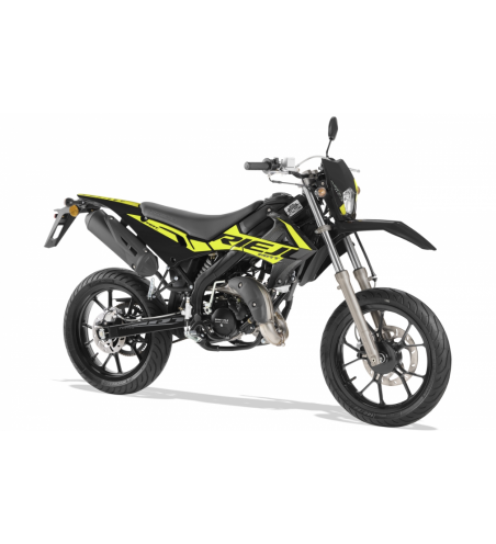 50 A BOITE RIEJU MRT 50 SM NOIR ET JAUNE