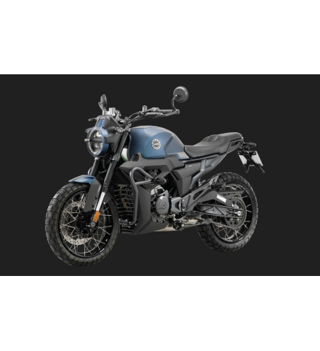MOTO ZONTES ZT125 SCRAMBLER X BLEU MAT