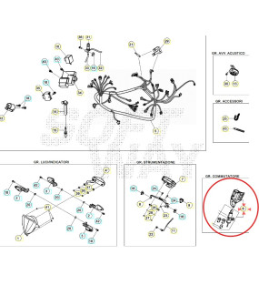 CONTACTEUR A CLE ORIGINE BETA 50 2021-2026