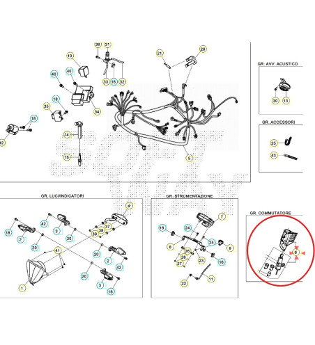 CONTACTEUR A CLE / NEIMAN ORIGINE BETA 50 2021-2026