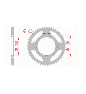 COURONNE AFAM ACIER STANDARD 420 BETA 50 DENTS