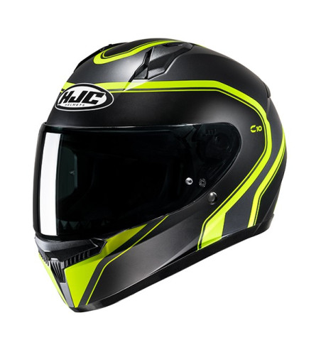 CASQUE HJC C10 ELIE MC3HSF JAUNE NOIR