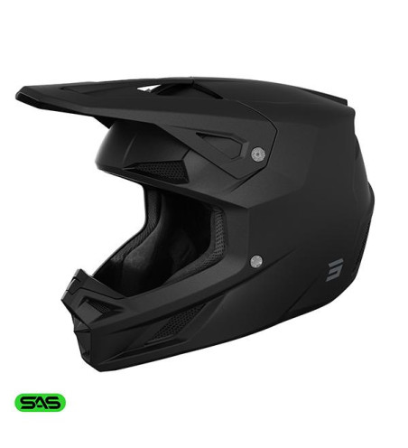 CASQUE SHOT SPEED HYBRID NOIR MAT