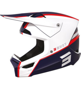 CASQUE SHOT FURIOUS HERITAGE BLUE GLOSSY XS