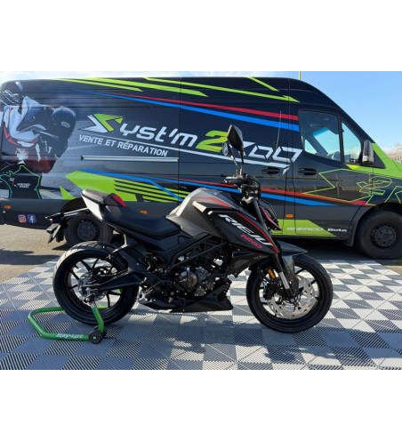 MOTO RIEJU NAKED 125 NOIR ET ROUGE EURO5+