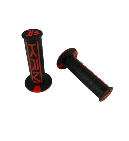 REVETEMENTS POIGNEE KRM PRO RIDE NOIRES ROUGES