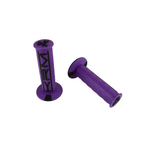 REVETEMENTS POIGNEE KRM PRO RIDE VIOLETTES NOIRES