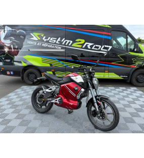 MOTO SUPER SOCO TSX ROUGE V2 ELECTRIQUE