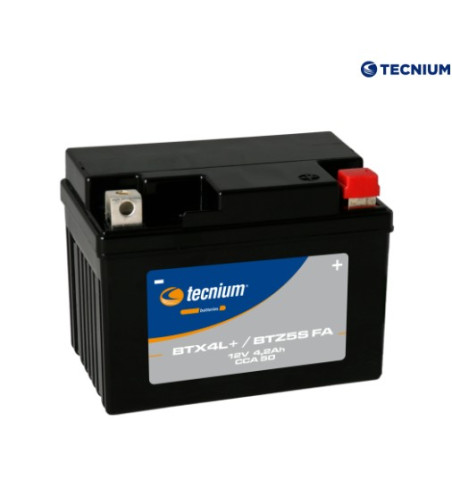 BATTERIE TECNIUM SANS ENTRETIEN ACTIVE BTX4L+BTZ5S