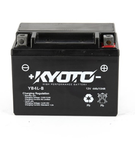 BATTERIE KYOTO YB4L-B SLA AGM SANS ENTRETIEN