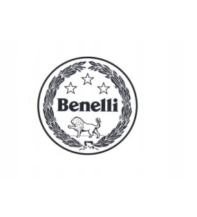 STICKER TRANSPARENT GRIS BENELLI
