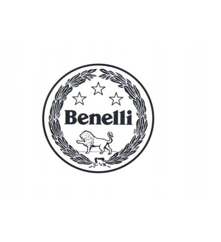 STICKER TRANSPARENT GRIS BENELLI
