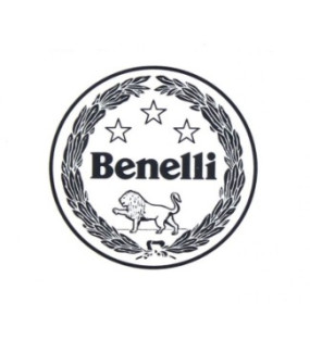 STICKER BENELLI NOIR FOND BLANC