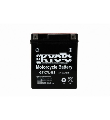 BATTERIE YTX7L-BS AGM - SANS ENTRETIEN -