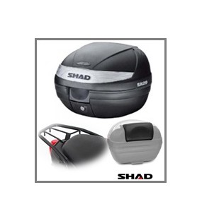 KIT TOP CASE NOIR MAT 29 L POUR SYM CROX