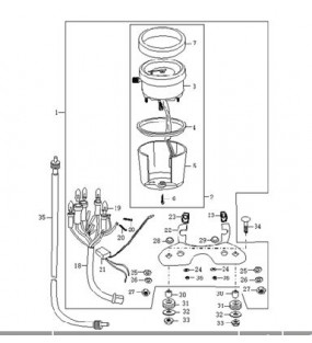 CABLE DE COMPTEUR MASAI GREYSTONE 50 CC