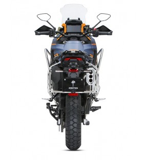 MOTO ZONTES 703 F AVENTURE BLEU ORANGE