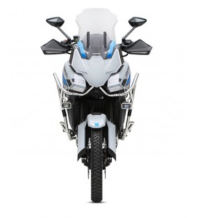 MOTO ZONTES 703 F RALLYE BLANC ET BLEU