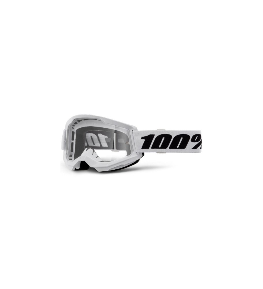 MASQUE CROSS 100% STRATA 2 BLANC ECRAN CLAIR