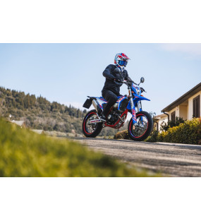 BETA RR 125 MOTARD R 4T 2025 BLEU ET ROUGE