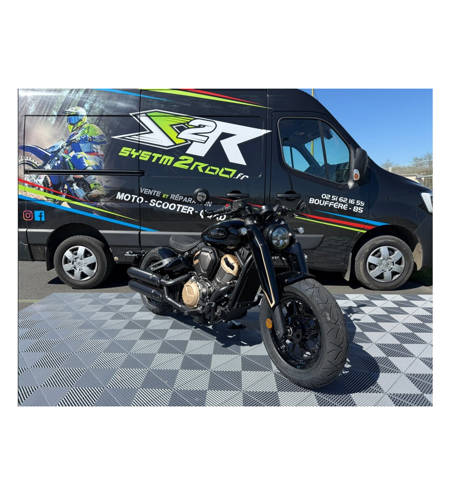 MOTO BENDA NAPOLEON 500 A2 V2 NOIR SYST'M 2 ROO