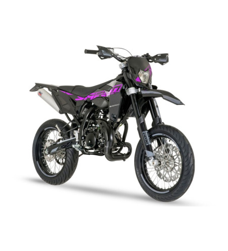 50 A BOITE SHERCO SM STD BLACK PINK GRIS E5 2024