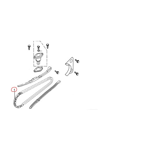 CHAINE DE DISTRIBUTION POUR MASAI SCRAMBLER 50