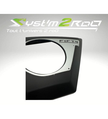 CACHE LATERAL GAUCHE NOIR MASH 50 FIFTY OCCASION